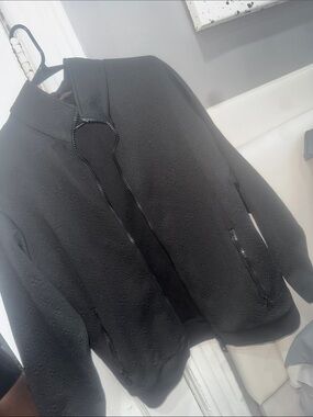 Louis Vuitton Black Embossed Monogram Textile